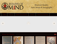 Tablet Screenshot of estatesofmind.com